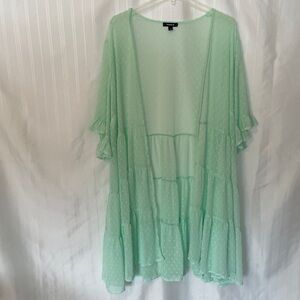 Torrid Women's Size 3 ( 3X) Green Cardigan